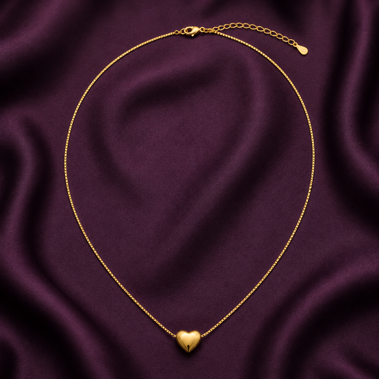 Gold Heart Necklace