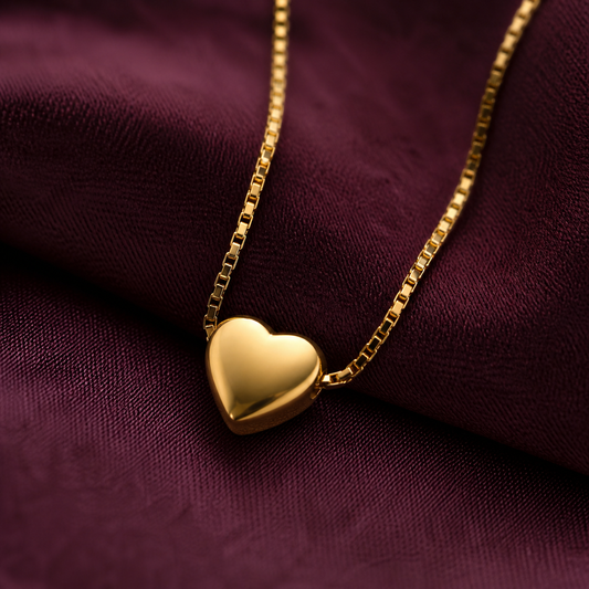 Gold Heart Necklace