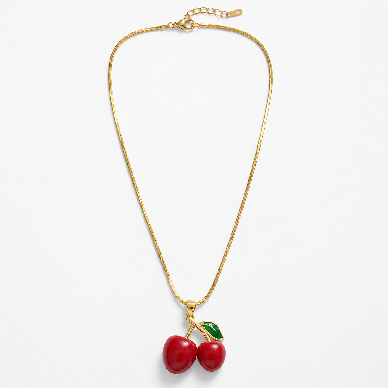 Cherry Pendant Necklace