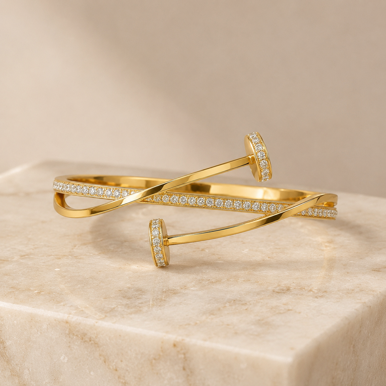 The 9-to-Party Edit ✨ — Set of 3 Anti-Tarnish Gold Bangles