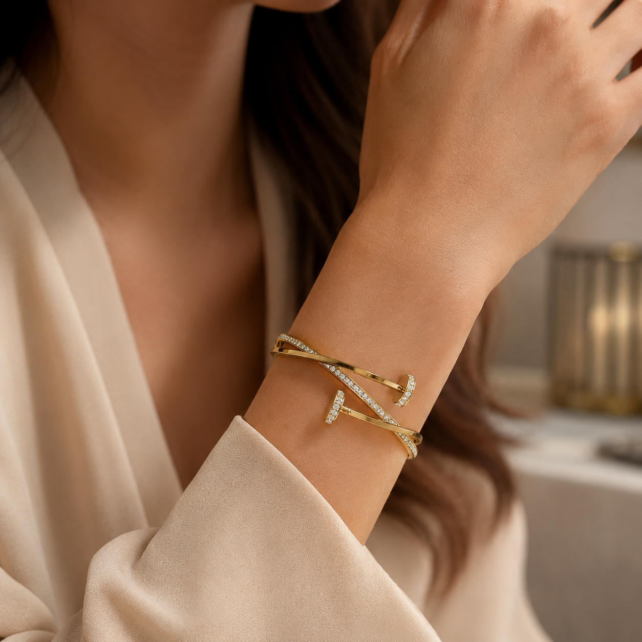 The 9-to-Party Edit ✨ — Set of 3 Anti-Tarnish Gold Bangles